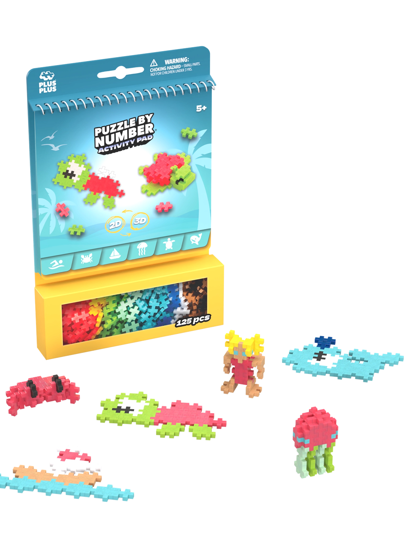 Plus-Plus Activity Pad Bundle Pack